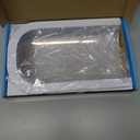 Sideways Floor Wall Air Vent Deflector for Under Furniture Heat and Air Deflecting, Fits Vents 3" - 7" Wide, Also Extends Lengthwise up to 17.5", Foam Tape for Tight Seal