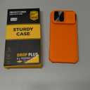 Magnetic for iPhone 17 Pro Max Case,[Compatible with Magsafe][Slide Camera Cover][Kickstand][Military Grade Protection] Shockproof Rugged Case for iPhone 17 Pro Max, Orange