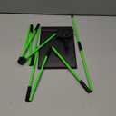 BKF Golf Alignment Sticks and Angle Holder Set with Portable Bag, Golf Swing Trainer, Golf Training Practice Teaching Aid and Equipment, Golf Accessories Gifts for Man