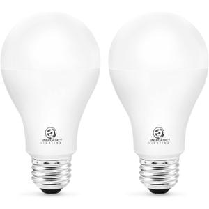 ENERGETIC SMARTER LIGHTING 150 Watt LED Light Bulb, Super Bright A21 LED Bulb Cool White 4000K, Non-Dimmable, 2300lm, High Lumen Light Bulbs, UL Listed, 2 Pack