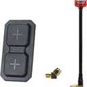 RUSHFPV FPV Goggles Antenna RHCP Range 5.8g Dual-Unit Patch Antenna SMA 11dBi for FPV Drone Goggles Antennas