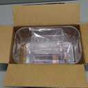 STORi Bliss Clear Makeup Organizer for Countertop, Divided Bathroom Organizer & Storage Drawer, Makeup Brush Holder, Cosmetic & Nail Polish Organizer 