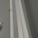 Grandekor No Drill No Tools Custom Size Zebra Blinds, Cordless Free-Stop Dual Layer Day & Night Window Shades, Light Filtering Privacy, Thermal Insulated, Textured White 46