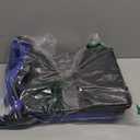 10 Pack Large Insulated Grocery Bags Reusable Shopping Bags with Zippered Top 13 x 12 x 7 Inch Thermal Cooler Totes Bulk with Handles for Hot Cold Food Delivery Refrigerator (Blue and Black)