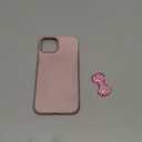 Cases for iPhone 13, Luxury Glitter 3D Rhinestone Bow Phone Cover Soft Litchi Pattern Protective Phone Case for iPhone 13 6.1" 2021 (Pink)