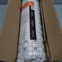 Classic Accessories Montlake Water-Resistant 19 x 20 x 4 Inch Patio Lounge Back Cushion, Heather Indigo Blue, Outdoor Loveseat Cushions