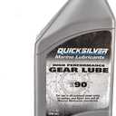 Quicksilver SAE 90 High Performance Gear Lube for Outboards and Sterndrives, 32 oz