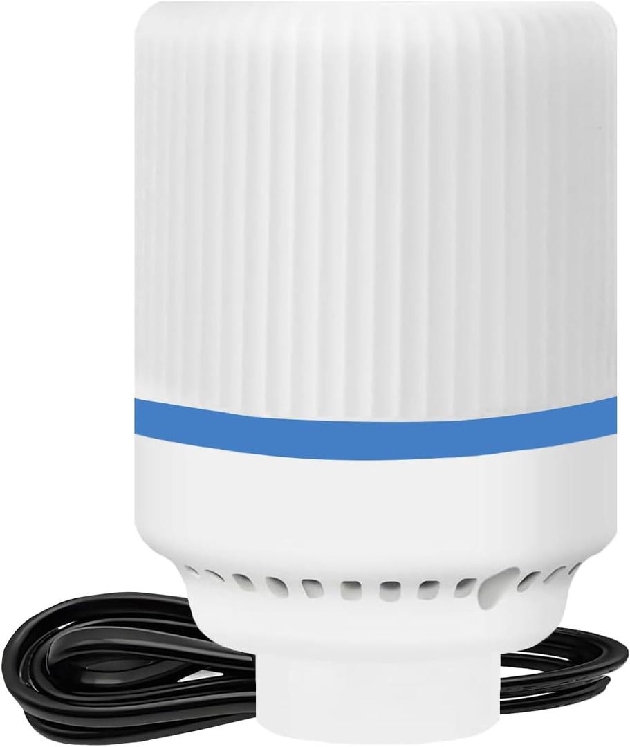 Electric Pump for Vacuum Storage Bags Travel Vacuum Pump for Various Sealing Bags Portable Vacpack Air Pump for Clothing, Pillows, Comforters (Storage Bag Not Included) (White+Blue)