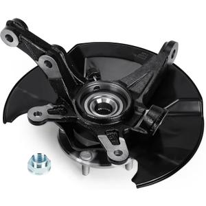 Front Right Steering Knuckle & Wheel Bearing Hub Assembly for Honda Civic 2006 2007 2008 2009 2010 2011, without Si MUGEN Si Model, 698450 698-450 44300SNA952 44300TR0951, Passenger Side