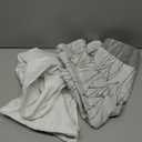 2 Pack Pillowcase Standard Size with White & Black Floral Pillow Cases Set, 100% Cotton Standard Pillow Covers Envelope Closure, 39x23 Inch