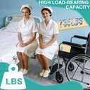 Wooden Transfer Board,29"Sliding Board Transfer to Wheelchair Senior and Handicap Move Assist Slide Transfers 2 Cut Out Handles Load Capacity 440 Pounds Smooth and Portable for Car Sofa Bed