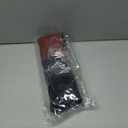 Car Steering Wheel Cover, 15 inch Carbon Fiber Microfiber Leather Elastic Steering Wheel Protector, Breathable Anti-Slip Comfortable Steering Wheel Covers for Most Cars (Wine Red, AD)