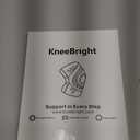 Light Hinged Knee Brace for Women, Strong Adjustable Compression Knee Brace for Men, Quick Wrap Around Patella Support with Side Stabilizers for Meniscus Tear, Arthritis Size M