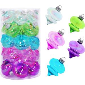 Moonet 25 Pcs 2.64inch Christmas Decoration Balls