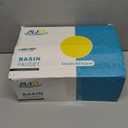 Elegant Bathroom Sink Faucet Single Hole,AUU Waterfall Brushed Nickel Vessel Sink Faucet Solid Brass,Single Handle Basin Tap with Pop Up Drian Supply Line (Brushed Nickel, Tall)