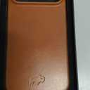 BLACKBROOK Leather Case for iPhone 17 Pro Max Arden Handcrafted Slim Snap-On Cover, Full Grain Leather, MagSafe Compatible, Camera & Screen Protection, Elegant Gift Box Tan