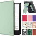 CoBak Stand Case for 7" Kindle Paperwhite 12th Gen 2024 and Kindle Colorsoft with Hand Strap - Compatible with iPhone MagSafe, for Samsung/Belkin/Anker Wireless Charging Pads, Durable, Auto Sleep Wake