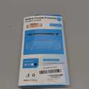 FYOUNG Protective Case for Nintendo Switch 2 2025, Slim Hard Shell for Switch 2 Accessories, Scratch&Shock Protection Cover with Screen Protector, 8 Thumb Grip (Clear, Switch 2 7.9inch)