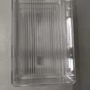 Vtopmart 4 Pack Food Storage Organizer Bins, Clear Plastic Bins for Pantry, Kitchen, Fridge, Cabinet Organization and Storage, 4 Compartment Holder Packets, Snacks, Pouches, Spice Packets