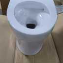 TOTO® Aquia® IV Elongated Universal Height Skirted Toilet Bowl with CEFIONTECT®, WASHLET®+ Ready, Cotton White - CT446CEFGNT40#01