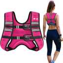 TB3C Weighted Vest Woman,20 LB Weight Vest for Women, Plus Size Womens Weighted Vest, Pink 