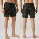 Onvous 7" Mens Swim Trunks Men Swim Trunks with Liner | Mens Swim Shorts Men | Men's Bathing Suit for Men's Swimwear (L)