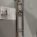 Polished Chrome Grab Bar with Towel Holder, Grab Bars for Shower 24 Inch
