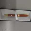 Cross Bailey Light Refillable Ballpoint Pen Presented in a Everyday Gift Box - Medium Point, Black Ink, Polished Amber