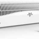 Vornado TRANSOM Window Fan with 4 Speeds, Remote Control, Reversible Exhaust Mode, Weather Resistant Case, Whole Room, Ice White
