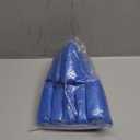 100 Pack Disposable Hygienic Boot & Shoe Covers 100 pack(50 Pairs)|Waterproof Slip Resistant Non-Slip, Durable for Construction, Workplace, Indoor Carpet Floor Protection,One Size Fits Most Blue