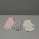 Brook + Bay Kids Magic Gloves - 3 Pack Kids Winter Gloves - Cold Weather Gloves for Boys & Girls - Children's Knit Gloves