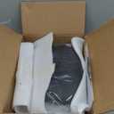 YHMOTO Motorcycle Driver Rider Backrest Pad For Harley Davidson Touring CVO Street Glide Road King Road Glide Electra Glide Ultra Limited models 2009-2023 (Black-White Stitching)