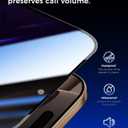 MAGIC JOHN 2 Pack for iPhone 16 Pro [6.3 inch] Privacy Tempered Glass Screen Protector, Auto Dust-Elimination, Bubble Free, Easy Installation, 16Pro 6.3''