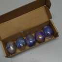 Anditoy 5 Pack Slime Eggs Stress Relief Toys Easter Eggs for Kids Boys Girls Easter Basket Stuffers Gifts Party Favors (Blue+Purple+Gold)