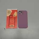 Vooii Compatible with iPhone 13 Case, Liquid Silicone Upgrade [Camera Protection] [Soft Anti-Scratch Microfiber Lining] Shockproof Phone Case for iPhone 13 6.1 inch - Lavender Purple