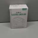 Electric Lunch Box for Men, Women & Adults - 80W Fast Heating - Heated Lunch Box with Dual 1.5L SS Containers - Portable Food Warmer for Car, Truck, Office (Black)