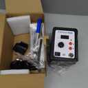 858D 110V Solder Station, Digital Display SMD Hot Air Rework Station Solder Iron Kit Heat Gun, Tweezers, Desoldering Pump
