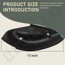 GY20417 Mulch Cover Kit 48" Compatible with John-Deere Lawn Tractors Deck LA140 155C E170 X140 L130 D150 1948GV Z245 Z355E 100 - with Mounting Accessories