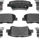 Raybestos R-Line Automotive Replacement Rear Ceramic Brake Pad Set for Select Hyudnai, Kia (MGD1544CH)