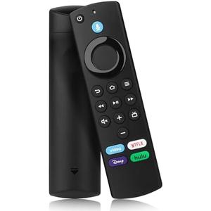 Replacement Voice Remote Control Compatible with AMZ TV Stick/Lite/Cube/4K Max/4K, 3rd Gen Smart TVs, for Insignia-Toshiba-Pioneer Smart TVs