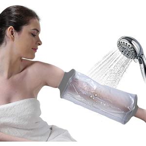 PICC Line Shower Cover, PICC Line Covers for Upper Arm, Reusable Waterproof Arm Cast Sleeve for Shower, IV Protector for Bath(Weight < 185lbs)