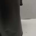 Cesun 1.2 Gallons Small Black Trash Can, Bathroom Garbage Can with Lid and Foot Pedal, Mini Round Wastebasket for Bathroom, Bedroom, Office, 4.5 Liters / 1.2 Gallons, Matte Black