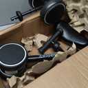 Baby Balance Bike Toys for 12-36 Months Kids Toy Boy Girls Gifts Toddler Best First Birthday Gift Children Walker No Pedal Infant 4 Wheels Bicycle (Black)