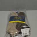 POLO RALPH LAUREN Men's Athletic Performance Cotton Ankle Socks-6 Pair Pack-Moisture Wicking Mesh 10-13