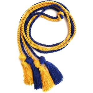 Double Graduation Honor Cords (Royal and Gold)