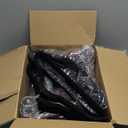 HOUSE DAY Black Velvet Hangers 60 Pack, Non Slip Clothes Felt Hanger Heavy Duty for Coat, Premium Slim Space Saving Suit Hangers for Closet Organizer, 360° Rotating Silver Hook