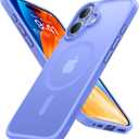 TORRAS Magnetic Shockproof Compatible with iPhone 16 Case, Fit for MagSafe, 4X Military Grade Drop Protection Anti-Scratch Protective Hard Back Plastic Slim Phone Case for iPhone 16 6.1 inch, Blue