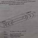 5" W Floating TV Stand with LED Lights & Power Outlets Wall Mounted Entertainment Center, TV Shelf, Long TV Stand for Living Room, Wood Media Console Shelf for Bedroom, Black