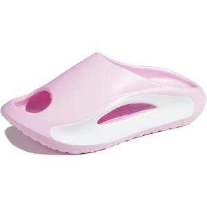 Kids Cloud Slides Boys Girls Comfy Pillow Slippers Summer Beach Sandals Non-Slip Thick Sole Slippers for Indoor Outdoor (Pink)