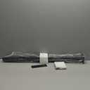 Dawn Railing 36" Heavy-Duty Cable Railing Post, 36x2x2 High Strength Steel Stair End Post with 33 Bevel Drilled Holes, Black Powder Finishing Surface for Cable Railing System Kit Stair, 1 Pack